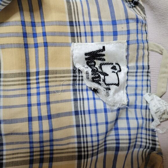 Vtg Woolrich Jacket Southwest Size Large Wool-Lined 100% Cotton Barn Coat Preppy - Picture 9 of 16